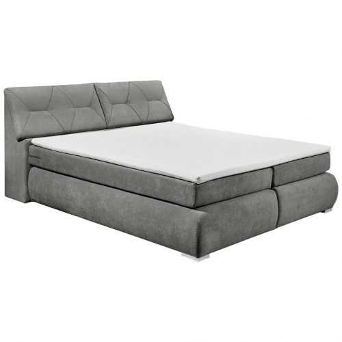 Boxspring Postel Lagos Šedá 180x200 Cm