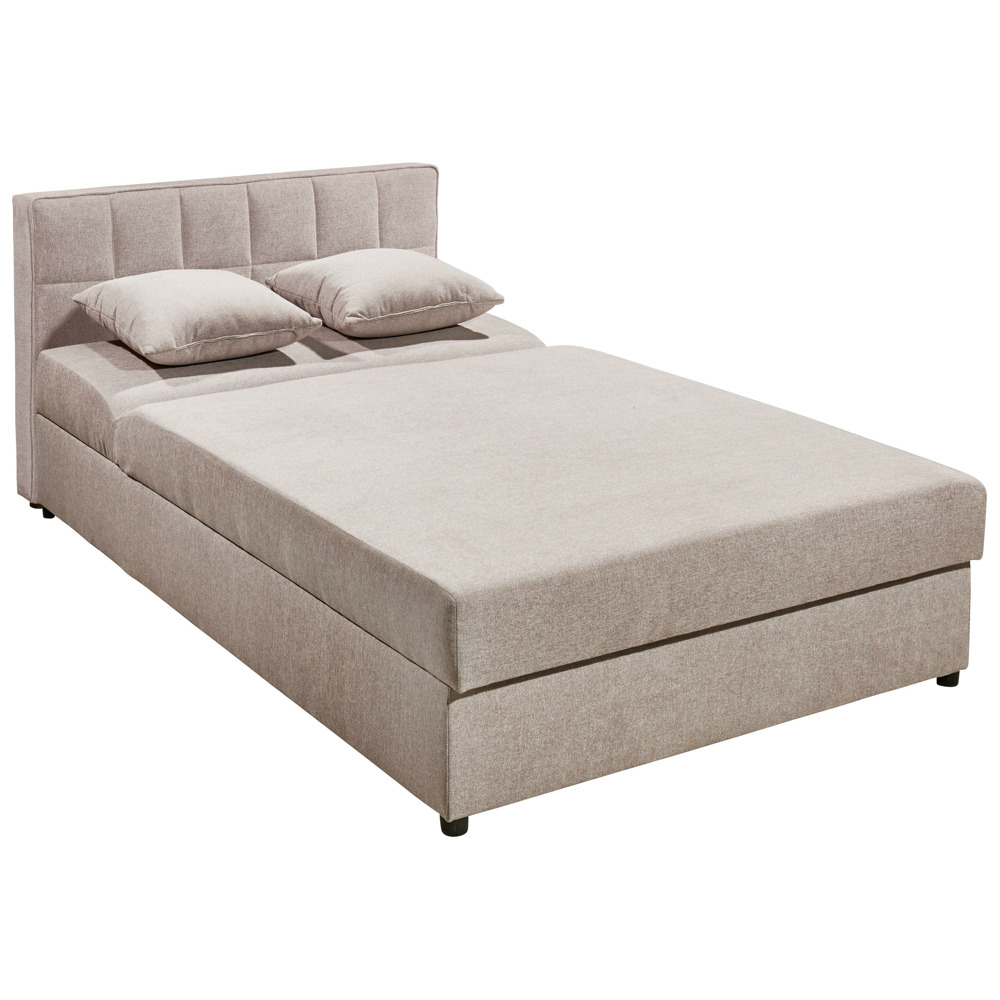 Postel Boxspring Lara - Růžová 90x200cm