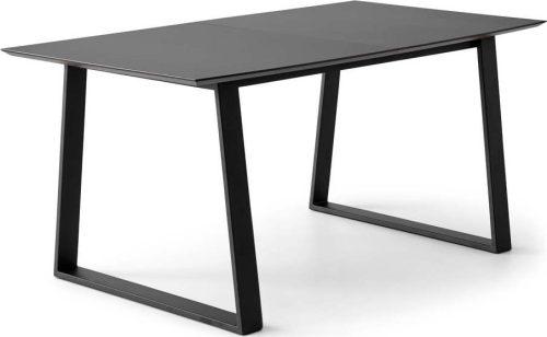 Černý rozkládací jídelní stůl s černou deskou 90x165 cm Meza – Hammel Furniture