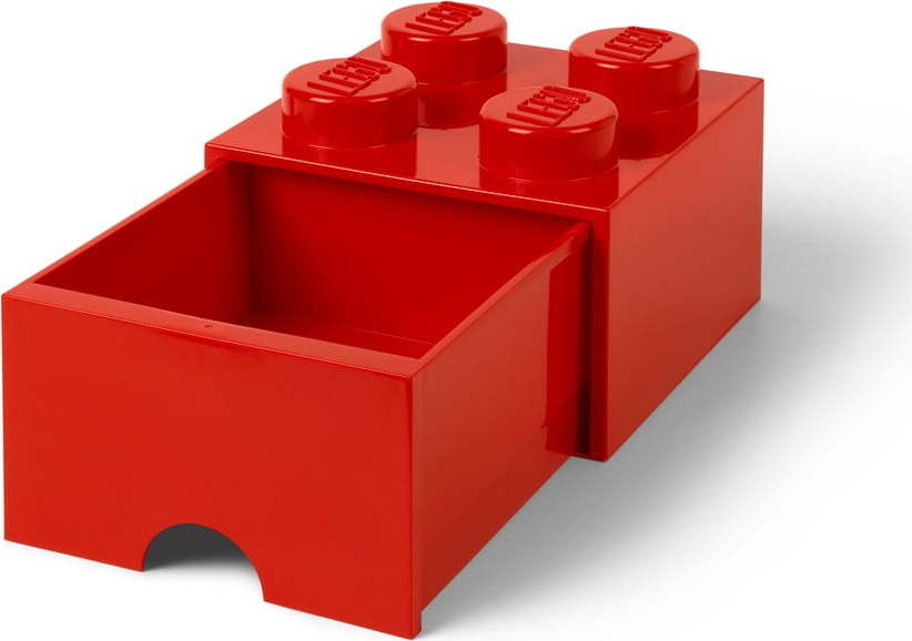 Červený úložný box se šuplíkem LEGO®