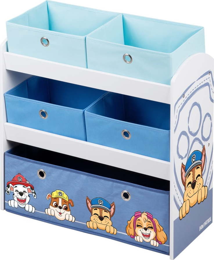 Dětský organizér na hračky 63.5x29.5x67 cm Paw Patrol – Roba