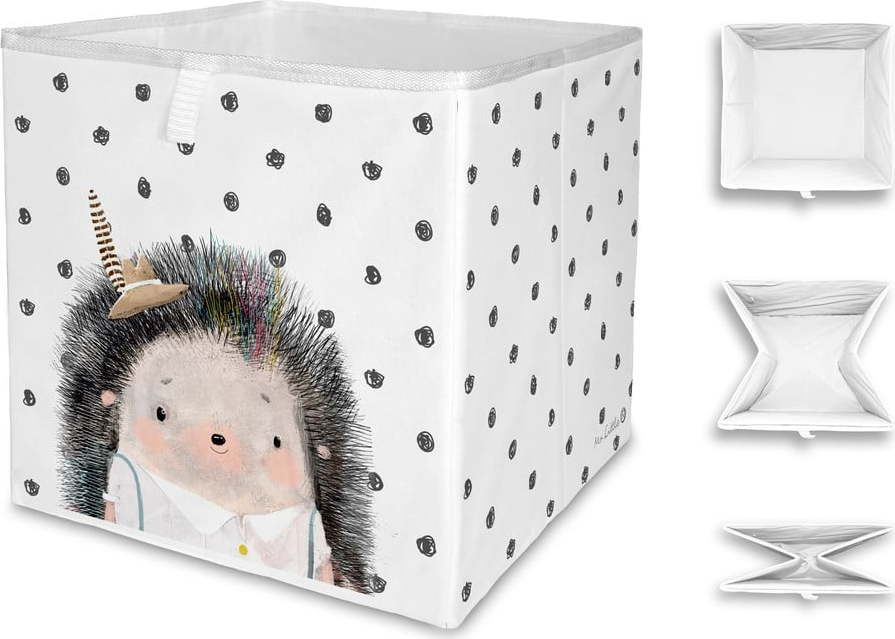 Dětský úložný box Butter Kings Hedgehog Boy