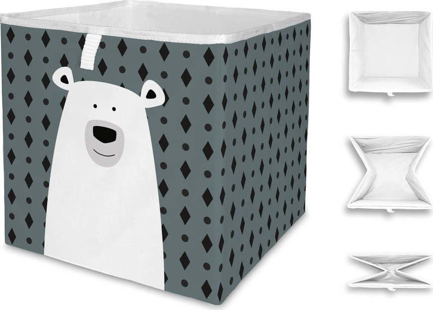 Dětský úložný box Butter Kings Polar Bear