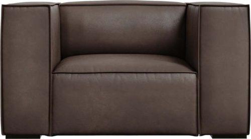 Hnědé kožené křeslo Madame – Windsor & Co Sofas