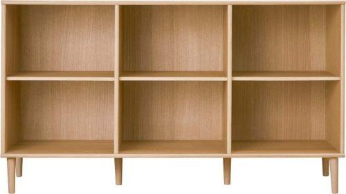 Knihovna v dekoru dubu v přírodní barvě 133x75 cm Mistral – Hammel Furniture