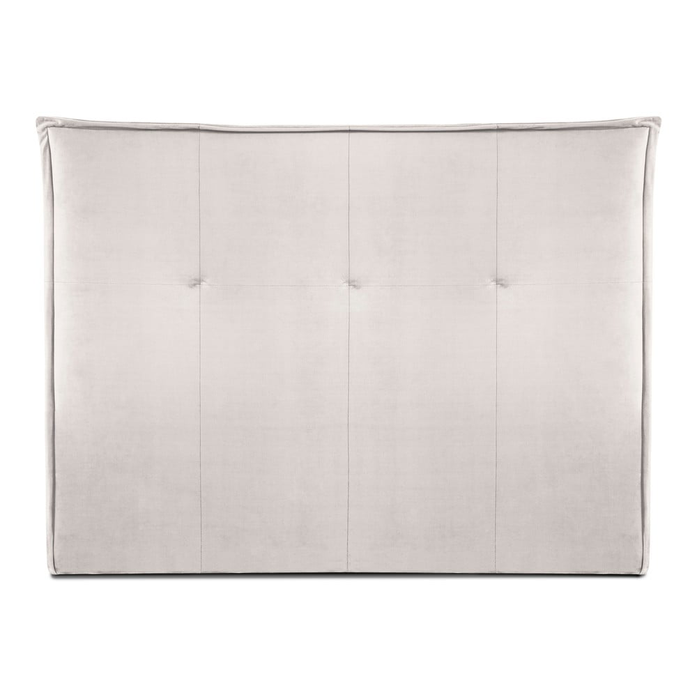 Krémové čelo postele 160x120 cm Monica – Milo Casa