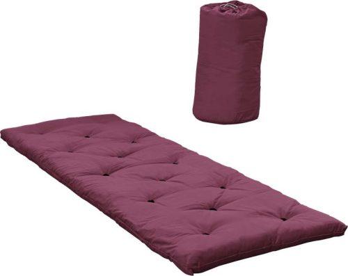 Červená futonová matrace 70x190 cm Bed In a Bag Bordeaux – Karup Design