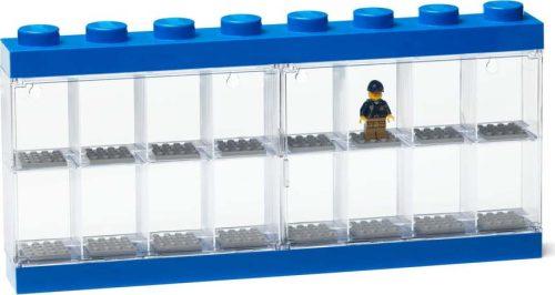 Modrá sběratelská skříňka na 16 minifigurek LEGO®