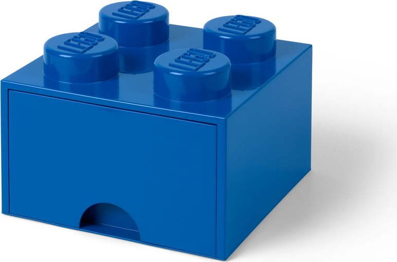 Modrý úložný box se šuplíkem LEGO®