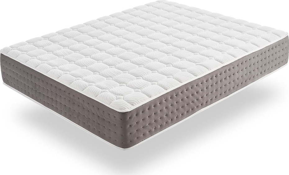 Středně tvrdá/extra tvrdá pěnová oboustranná matrace 200x200 cm Triumph Multizone – Moonia