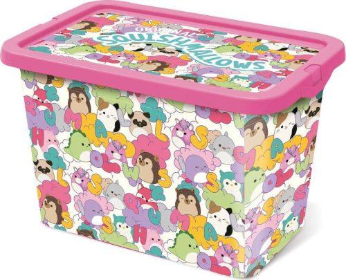 Plastový dětský úložný box 29x19x18 cm Stor – SQUISHMALLOWS