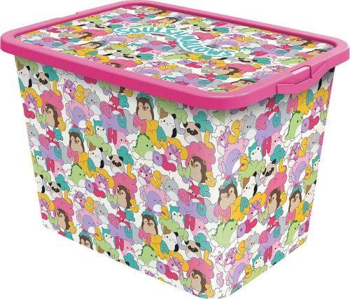 Plastový dětský úložný box 40x29x27 cm Stor – SQUISHMALLOWS