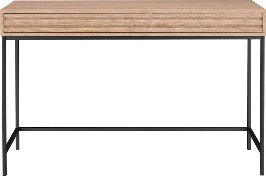 Pracovní stůl s deskou v dubovém dekoru 50x120 cm Celine – Støraa