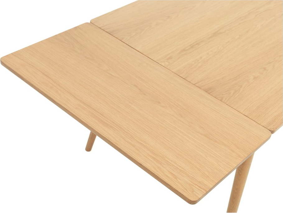 Přídavná deska k jídelnímu stolu s deskou v dubovém dekoru 45x90 cm Barrali – Unique Furniture