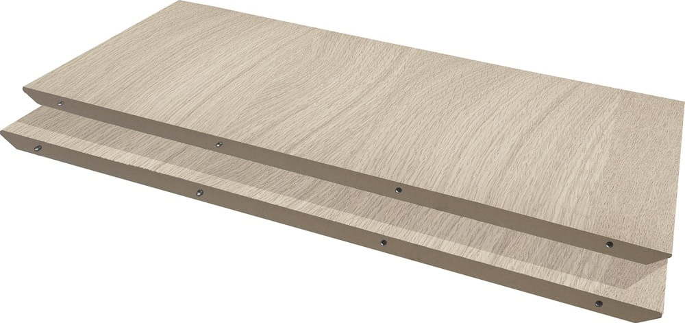 Přídavné desky k jídelnímu stolu 2 ks v dekoru dubu 40x90 cm Mezza - Hammel Furniture