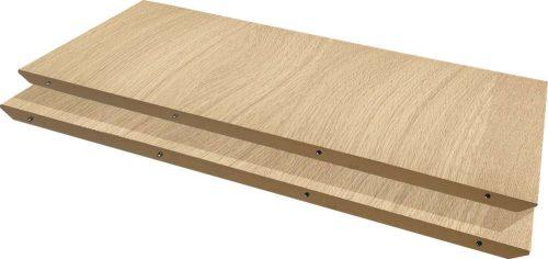 Přídavné desky k jídelnímu stolu 2 ks v dekoru dubu 49x130 cm Single - Hammel Furniture