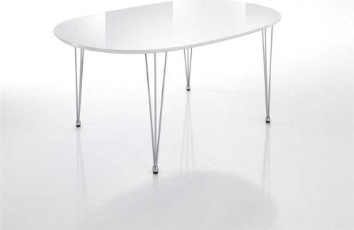 Rozkládací jídelní stůl s bílou deskou 105x170 cm Elegant – Tomasucci