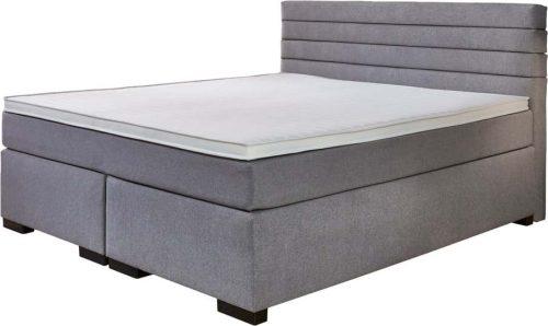 Šedá boxspring postel 180x200 cm Kokomo – Rojaplast