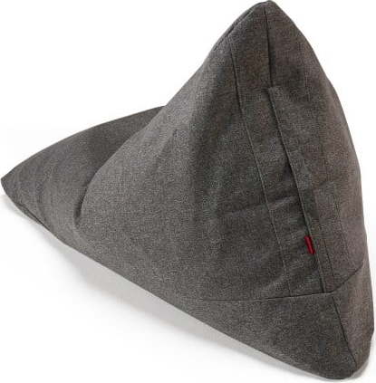 Šedý sedací vak Innovation Soft Peak Twist Charcoal