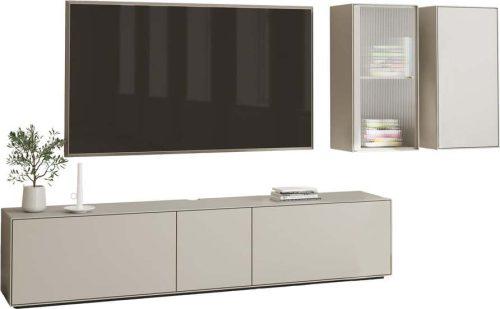 Světle šedá TV sestava 226x46 cm Edge by Hammel – Hammel Furniture