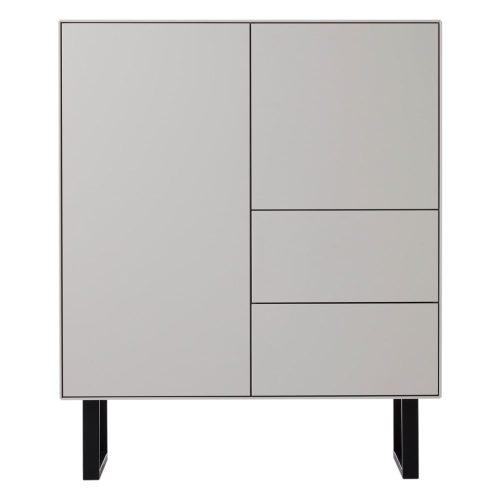 Světle šedá vysoká komoda 91x111 cm Edge by Hammel – Hammel Furniture