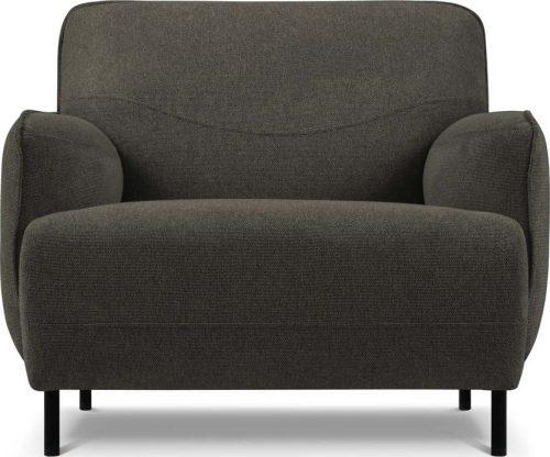 Tmavě šedé křeslo Windsor & Co Sofas Neso