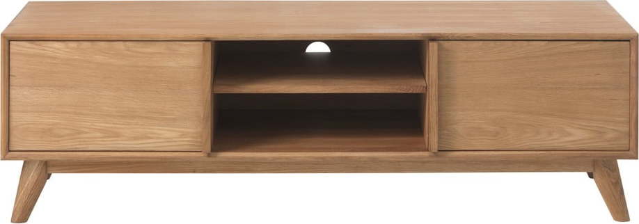 TV stolek v dekoru dubu v přírodní barvě 150x46 cm Rho – Unique Furniture