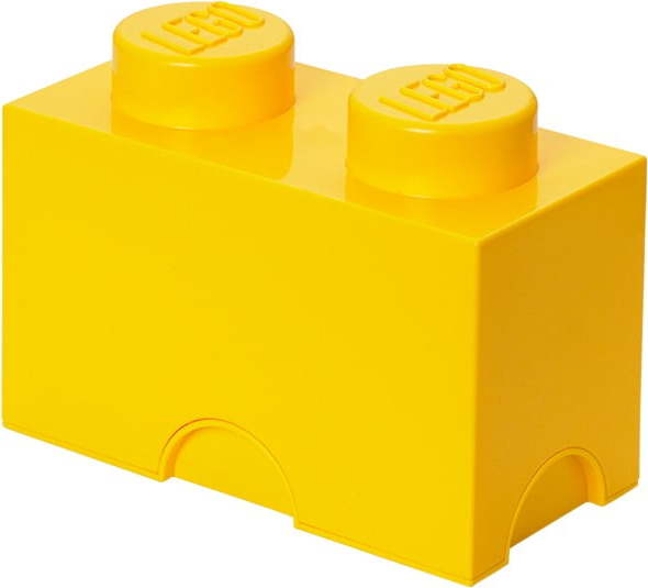 Žlutý úložný dvojbox LEGO®